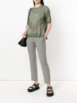 Thumbnail for your product : Golden Goose lurex perforated top