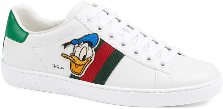 women's disney x gucci donald duck ace sneaker