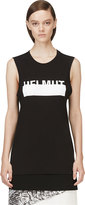 Thumbnail for your product : Helmut Lang Black Logo Tank Top