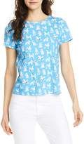 Thumbnail for your product : Alice + Olivia Rylyn Poodle Crewneck Tee