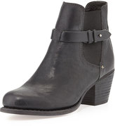 Thumbnail for your product : Rag and Bone 3856 Rag & Bone Durham Slip-On Leather Boot, Black