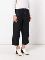 Thumbnail for your product : Marni wide leg cropped jeans
