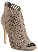 Thumbnail for your product : Ivanka Trump 'Didia' Cutout Cage Open Toe Suede Bootie (Women)