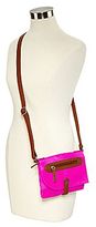 Thumbnail for your product : Pippa Rosetti Mimosa Mini Triple-Zip Crossbody Bag