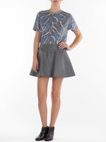 Thumbnail for your product : Thakoon Flared Leather Skirt