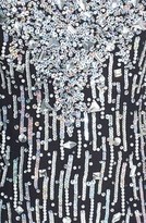 Thumbnail for your product : Sean Collection Beaded Silk Georgette Gown