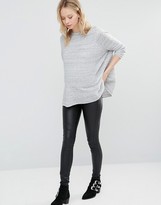 Thumbnail for your product : Mama Licious Mama.licious Mamalicious Over The Bump Coated Slim Jeans