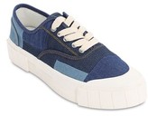 Good News Slider Denim Patchwork Sneakers Shopstyle