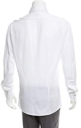 Brunello Cucinelli Woven Button-Up Shirt