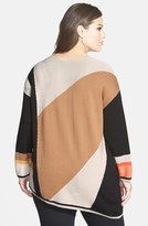 Thumbnail for your product : Nic+Zoe 'Wild Color' Asymmetrical Sweater (Plus Size)