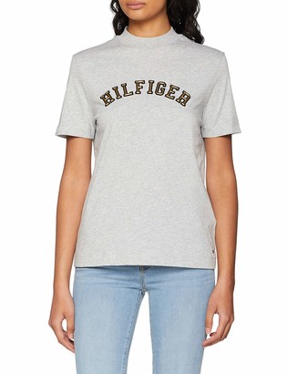 Tommy Hilfiger Women's Mimi High Nk Tee Ss T-Shirt