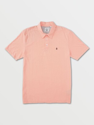 salmon colored polo