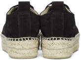 Thumbnail for your product : Manebi Black Hamptons Double Sneaker Espadrilles