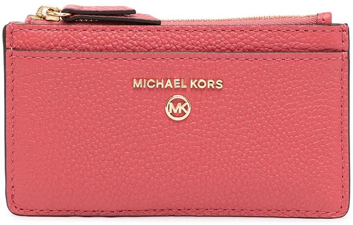 Michael Kors Parker Leather logo-plaque Wallet - Farfetch