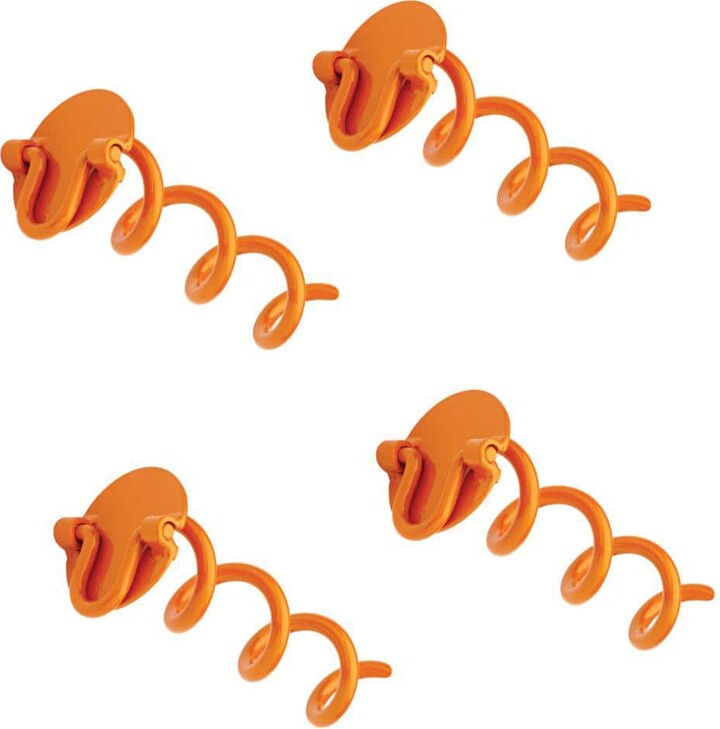 Vortex 4-Pack 8 in. Steel Folding Ring Spiral Anchor