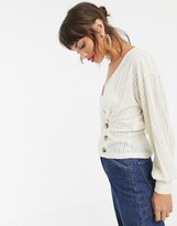 Thumbnail for your product : Vero Moda wrap button detail jersey top