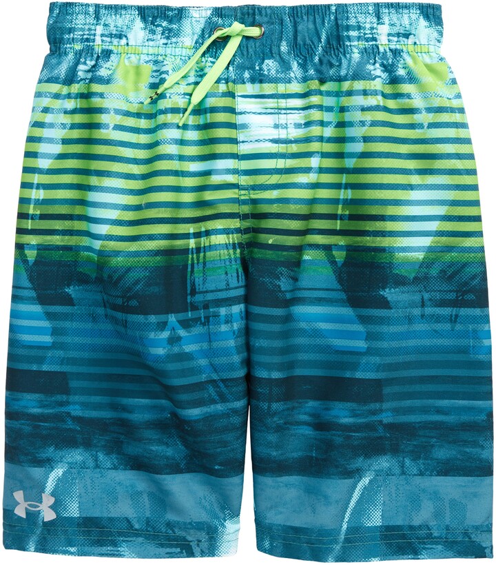 baby boy under armour swim trunks