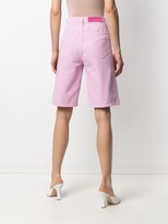 Thumbnail for your product : Ireneisgood High-Waisted Denim Shorts