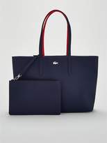 Thumbnail for your product : Lacoste Anna Marine/rouge Shopper Tote Bag