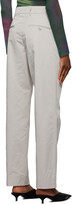 Thumbnail for your product : Serapis Grey Nylon Trousers