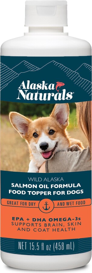 Alaska Naturals Wild Alaskan Salmon Oil Formula Dog Supplement, 15.5-fl oz bottle