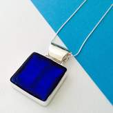 Thumbnail for your product : Murano Claudette Worters Silver Pendant With Glass Square