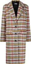 Thumbnail for your product : Apparis Plaid Check Single-Breasted Coat