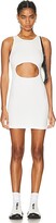 Thumbnail for your product : Sandy Liang Riblet Tank Dress in White
