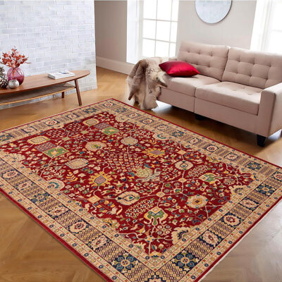 Isabelline Silke Oriental Handmade Hand-Knotted Rectangle 9'4\