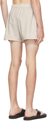 Coperni SSENSE Exclusive Beige Tailoring Boxer Shorts