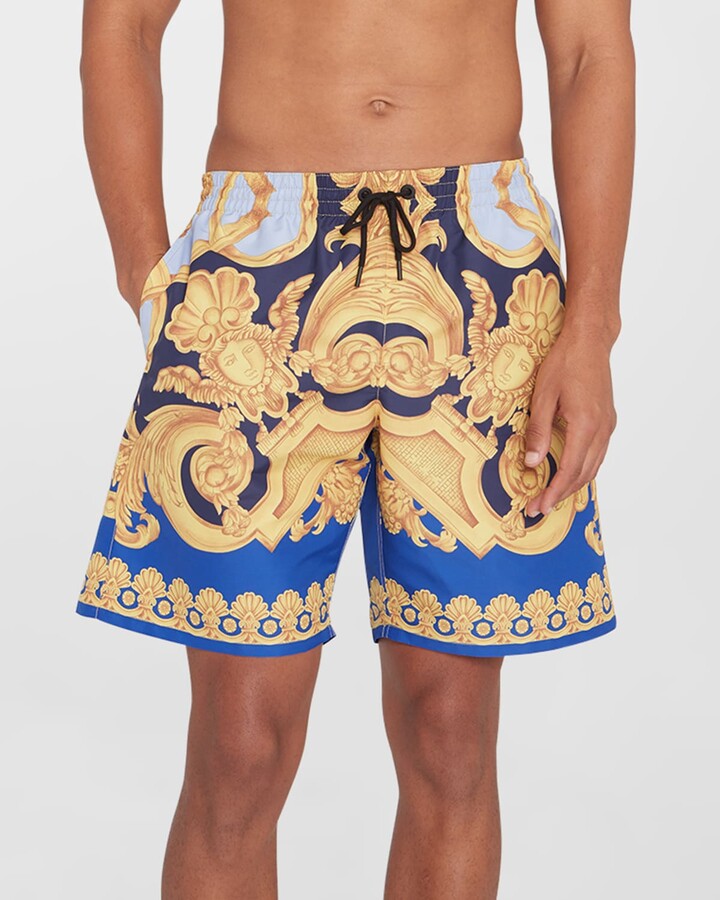 Versace Men's Barocco 660 Swim Trunks ShopStyle