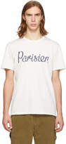 Thumbnail for your product : MAISON KITSUNÉ Off-White Parisien T-Shirt