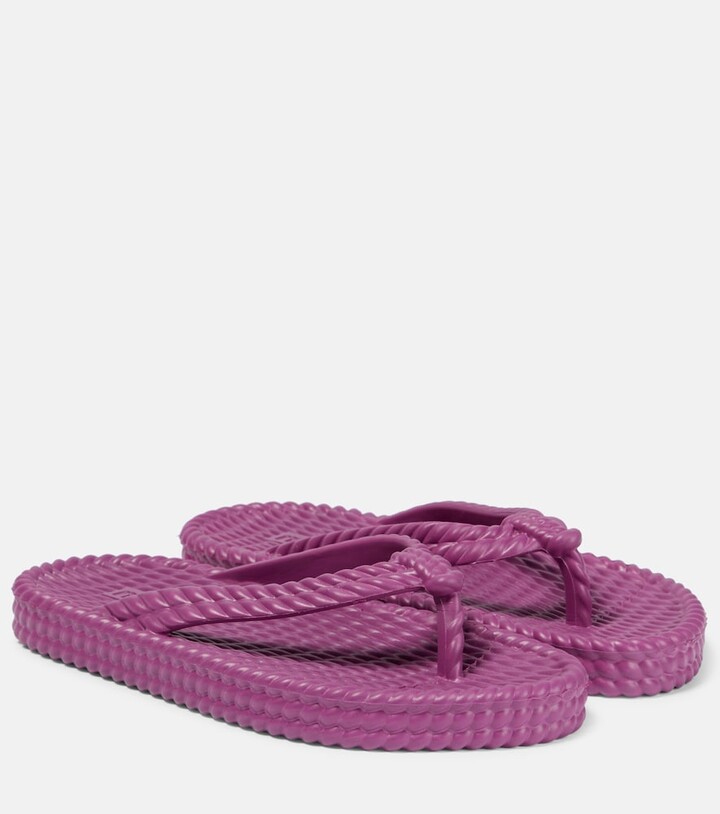 Isabel Marant Fira weave-effect thong sandals