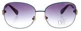 Thumbnail for your product : Diane von Furstenberg Yulia Round Sunglasses