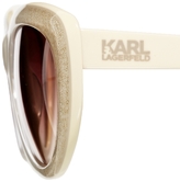 Thumbnail for your product : Karl Lagerfeld Paris Largerfeld Cateye Sparkle Sunglasses