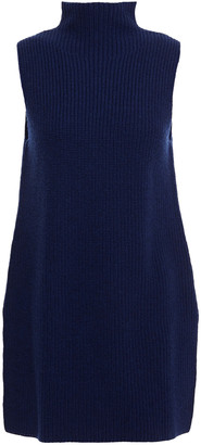Theory Ribbed Wool And Cashmere-blend Sweater