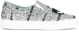 Thumbnail for your product : Chiara Ferragni Glitter skate shoes