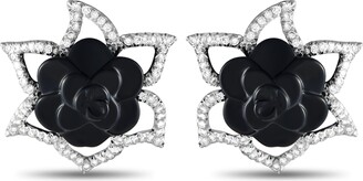 Chanel Black Earrings