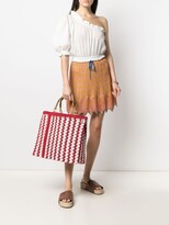 Thumbnail for your product : la milanesa Lana crochet tote bag