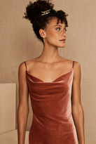 Thumbnail for your product : Jenny Yoo Bentley Velvet Midi Dress