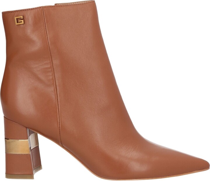 GUESS Ankle Boots Brown - ShopStyle