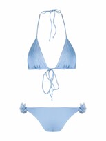Thumbnail for your product : La Reveche Shayna floral-appliqué bikini set