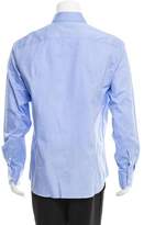 Thumbnail for your product : Versace Point Collar Button-Up Shirt w/ Tags