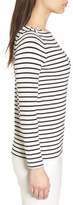 Thumbnail for your product : Anne Klein Stripe Boatneck Top