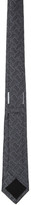 Thumbnail for your product : Burberry Grey Manston Monogram Tie