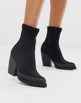 Thumbnail for your product : ASOS DESIGN Rebound chunky boots in black