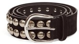 Thumbnail for your product : Isabel Marant Zaf Studded Leather Belt - Black Multi