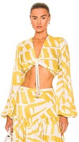 Thumbnail for your product : Alexis Biosa Top in Yellow