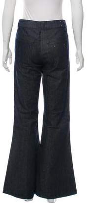 Acne Studios Mid-Rise Flared Jeans