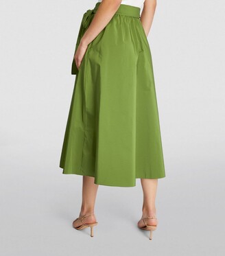 スカート WEEKEND MAX MARA Women Mid Skirts 2515101071600 002 Green Green skirt | Max Mara